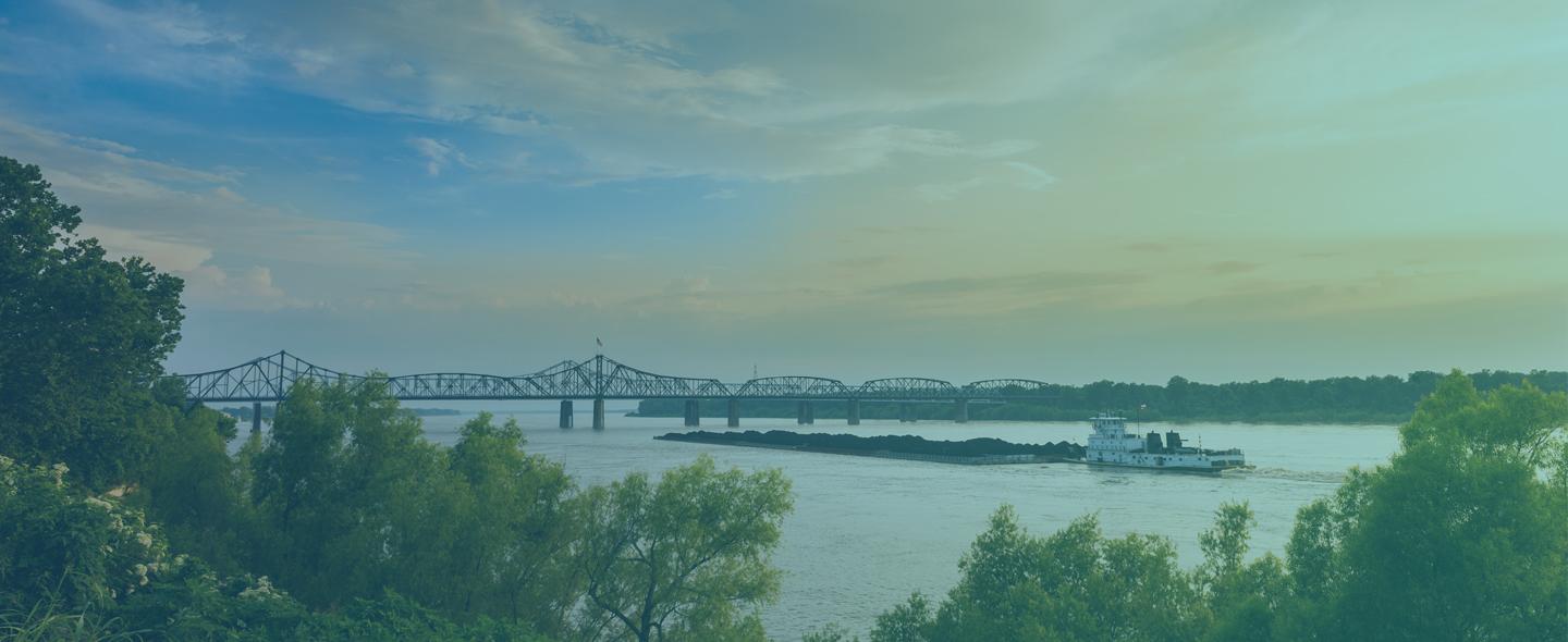 riverboat sailing in the mississippi river