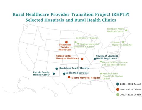Ongoing Selected Organizations Map