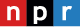 National Public Radio logo