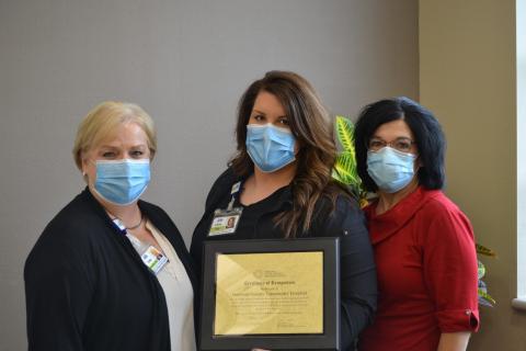 This picture is of Harrison County Community Hospital staff.